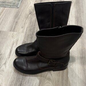 Bandolino brown Leather Mid-Calf Boots size 8